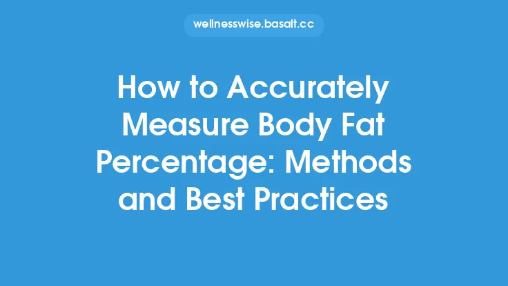 How to Accurately Measure Body Fat Percentage: Methods and Best Practices Thumbnail