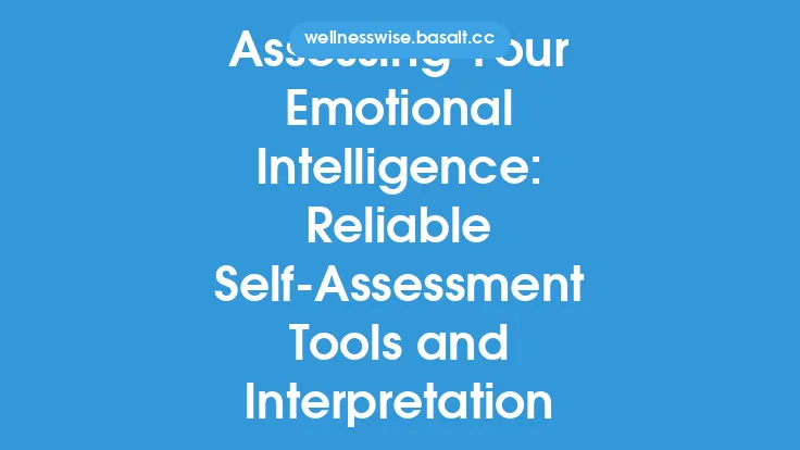 Assessing Your Emotional Intelligence: Reliable Self‑Assessment Tools and Interpretation Thumbnail