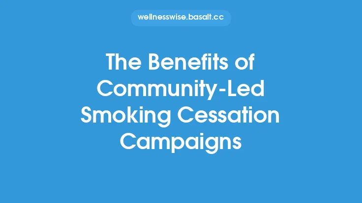 The Benefits of Community-Led Smoking Cessation Campaigns Thumbnail