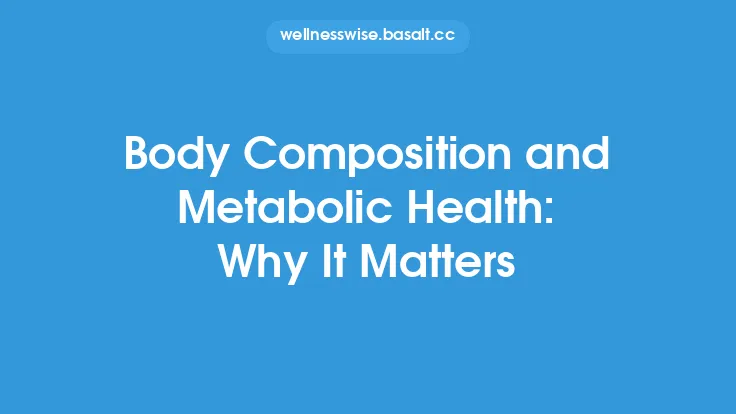 Body Composition and Metabolic Health: Why It Matters Thumbnail