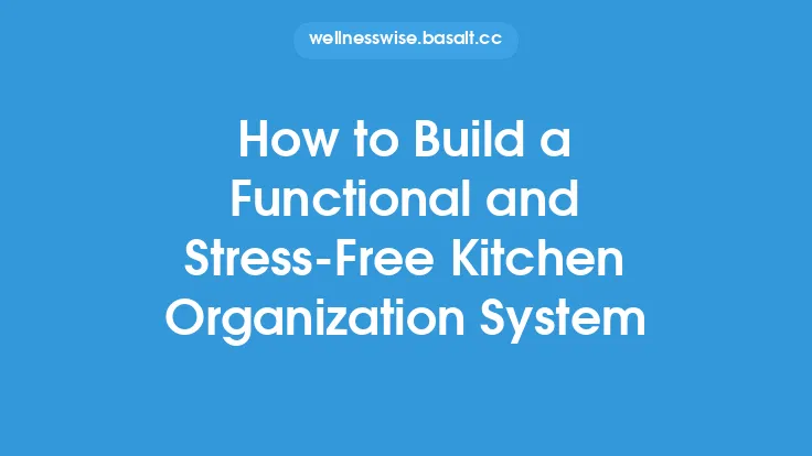 How to Build a Functional and Stress‑Free Kitchen Organization System Thumbnail