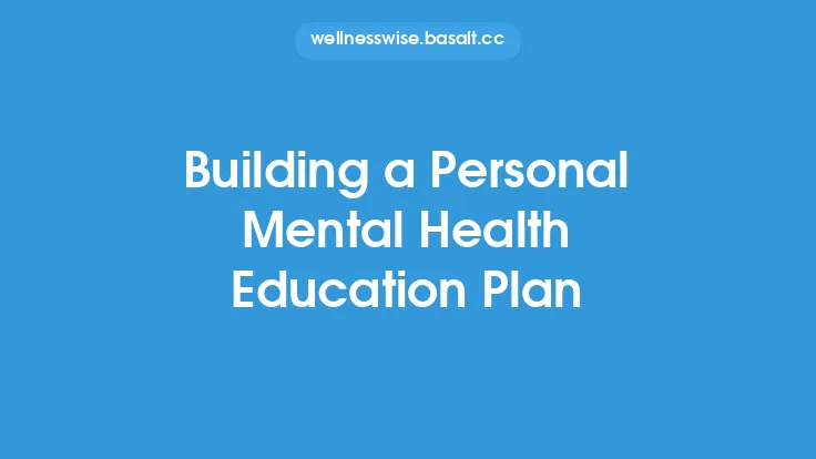 Building a Personal Mental Health Education Plan Thumbnail