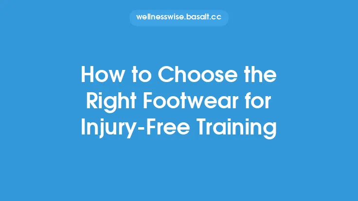 How to Choose the Right Footwear for Injury‑Free Training Thumbnail