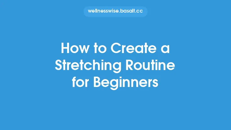 How to Create a Stretching Routine for Beginners Thumbnail
