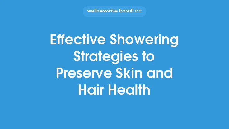 Effective Showering Strategies to Preserve Skin and Hair Health Thumbnail