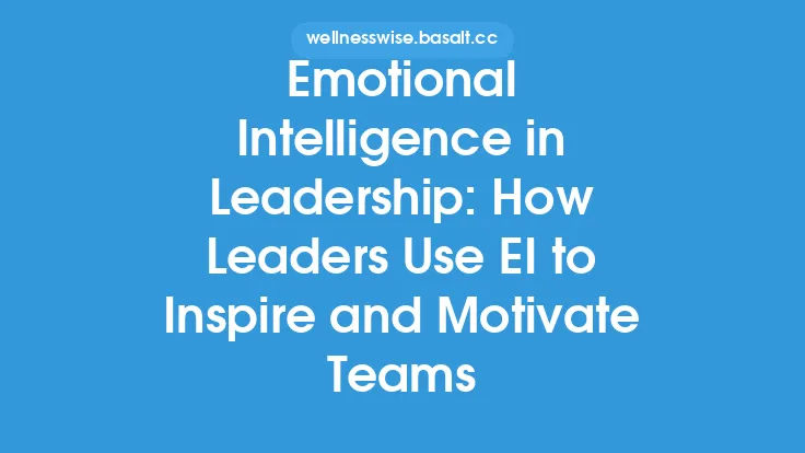 Emotional Intelligence in Leadership: How Leaders Use EI to Inspire and Motivate Teams Thumbnail