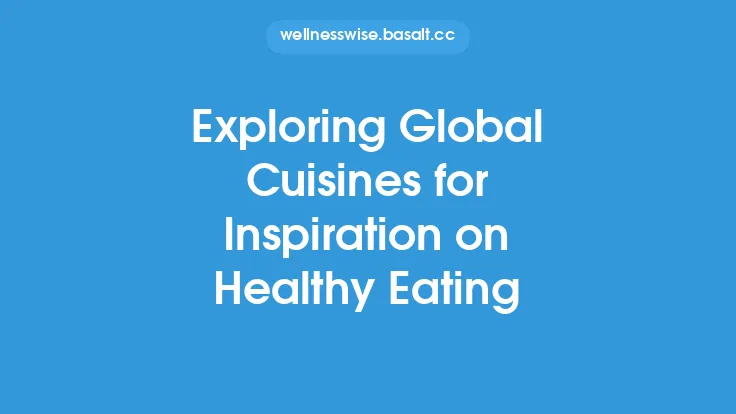 Exploring Global Cuisines for Inspiration on Healthy Eating Thumbnail