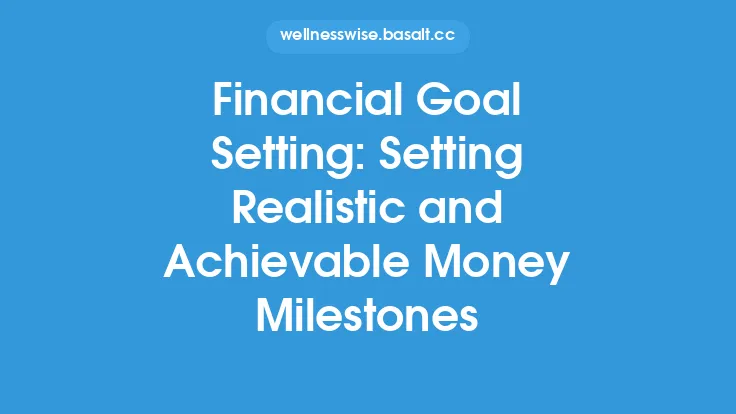 Financial Goal Setting: Setting Realistic and Achievable Money Milestones Thumbnail