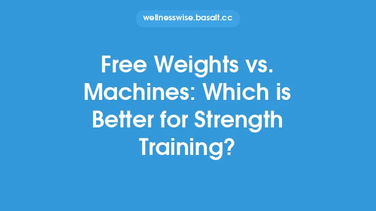 Free Weights vs. Machines: Which is Better for Strength Training? Thumbnail