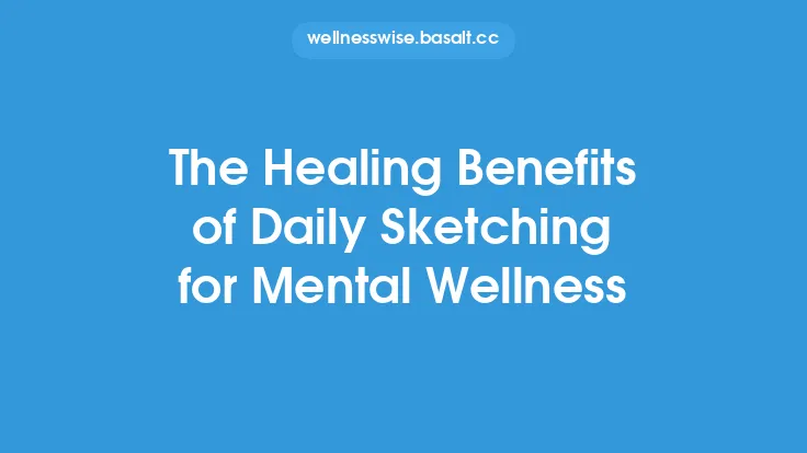 The Healing Benefits of Daily Sketching for Mental Wellness Thumbnail