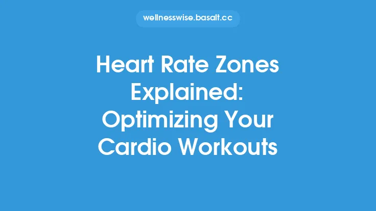 Heart Rate Zones Explained: Optimizing Your Cardio Workouts Thumbnail