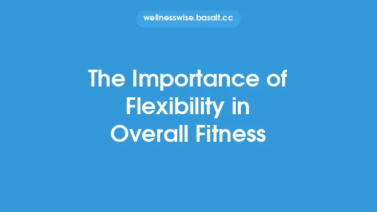The Importance of Flexibility in Overall Fitness Thumbnail