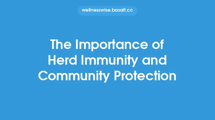 The Importance of Herd Immunity and Community Protection Thumbnail