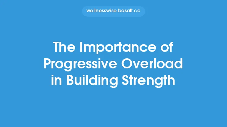 The Importance of Progressive Overload in Building Strength Thumbnail