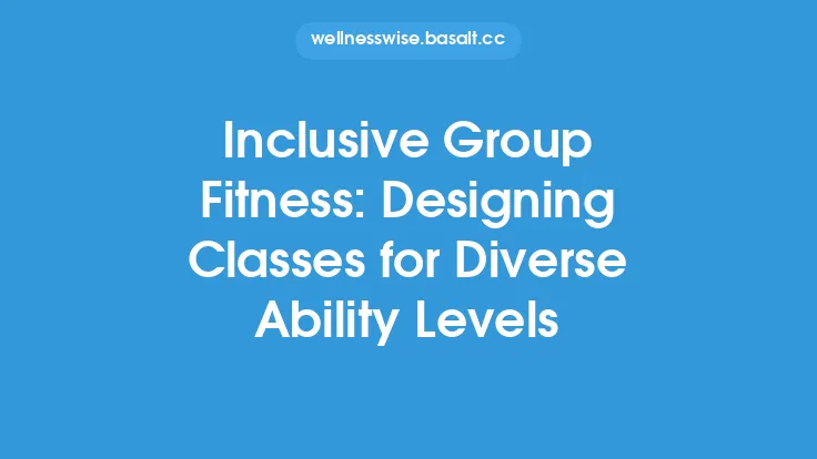 Inclusive Group Fitness: Designing Classes for Diverse Ability Levels Thumbnail
