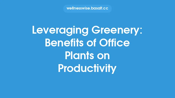 Leveraging Greenery: Benefits of Office Plants on Productivity Thumbnail