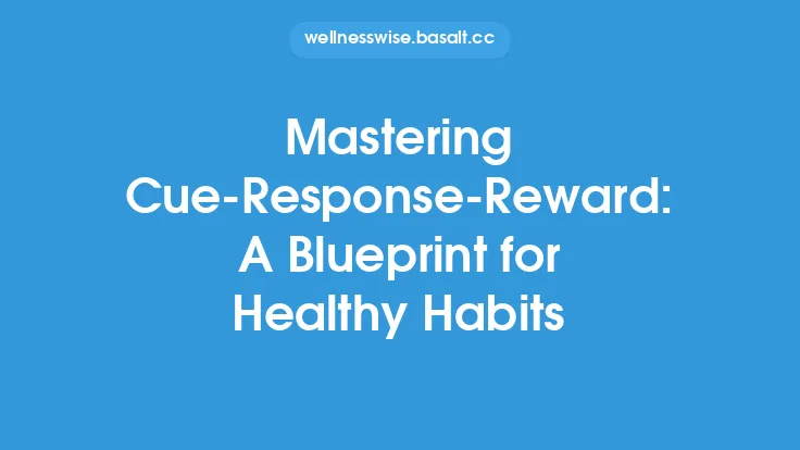 Mastering Cue-Response-Reward: A Blueprint for Healthy Habits Thumbnail