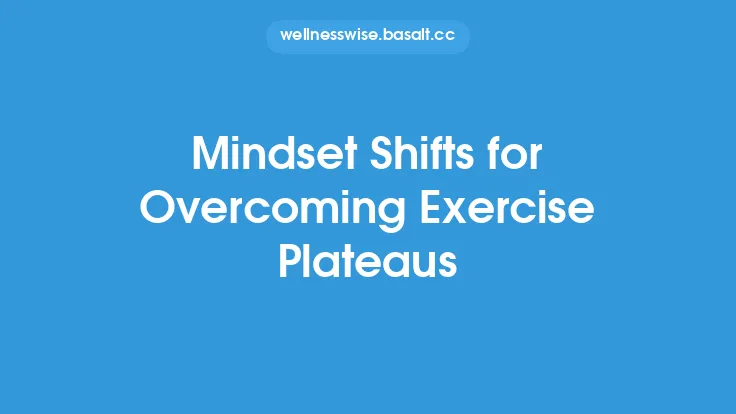 Mindset Shifts for Overcoming Exercise Plateaus Thumbnail