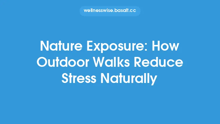 Nature Exposure: How Outdoor Walks Reduce Stress Naturally Thumbnail