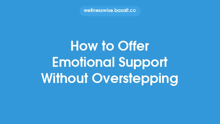 How to Offer Emotional Support Without Overstepping Thumbnail
