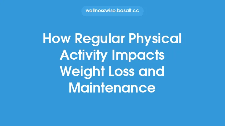 How Regular Physical Activity Impacts Weight Loss and Maintenance Thumbnail