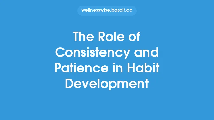 The Role of Consistency and Patience in Habit Development Thumbnail