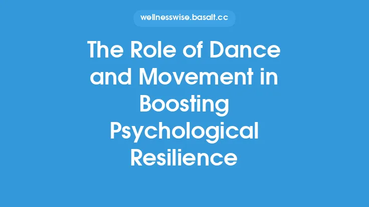 The Role of Dance and Movement in Boosting Psychological Resilience Thumbnail