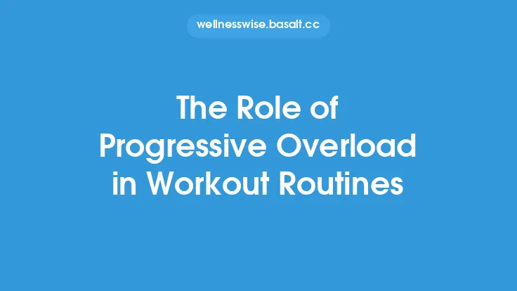 The Role of Progressive Overload in Workout Routines Thumbnail