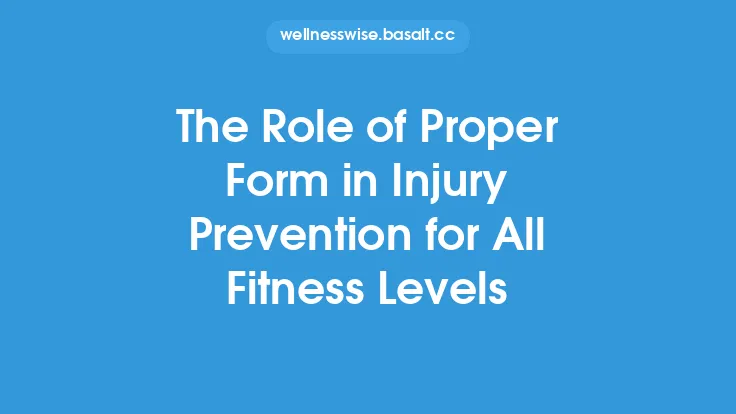 The Role of Proper Form in Injury Prevention for All Fitness Levels Thumbnail