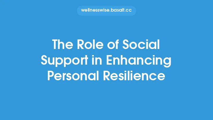 The Role of Social Support in Enhancing Personal Resilience Thumbnail