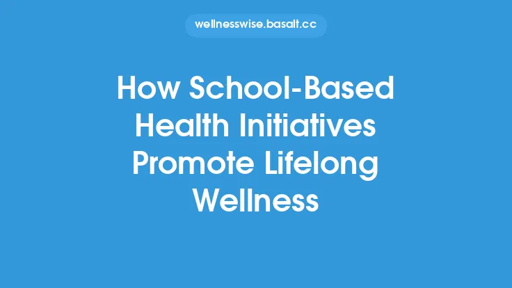 How School-Based Health Initiatives Promote Lifelong Wellness Thumbnail