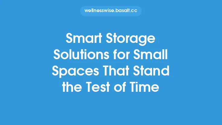 Smart Storage Solutions for Small Spaces That Stand the Test of Time Thumbnail