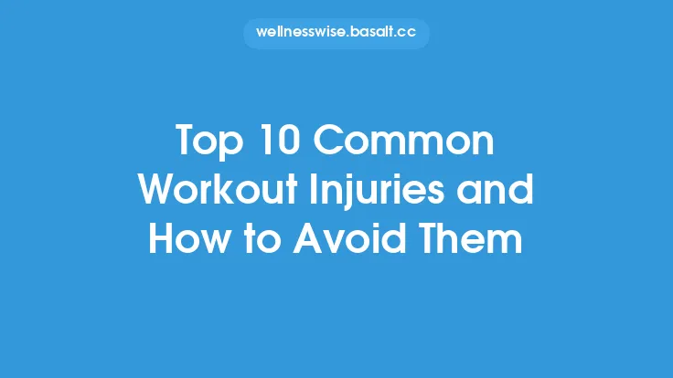 Top 10 Common Workout Injuries and How to Avoid Them Thumbnail