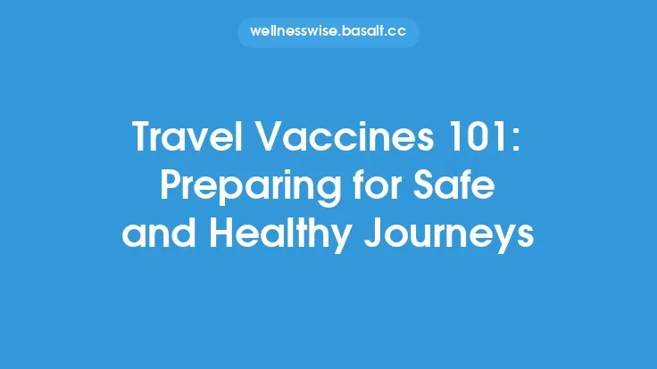 Travel Vaccines 101: Preparing for Safe and Healthy Journeys Thumbnail