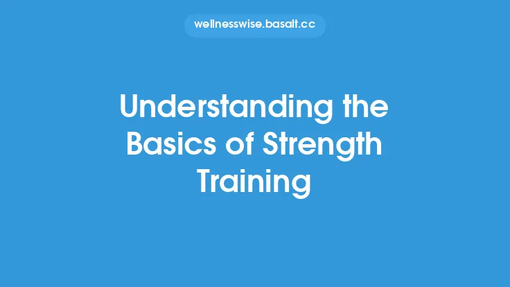 Understanding the Basics of Strength Training Thumbnail