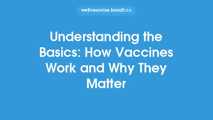 Understanding the Basics: How Vaccines Work and Why They Matter Thumbnail