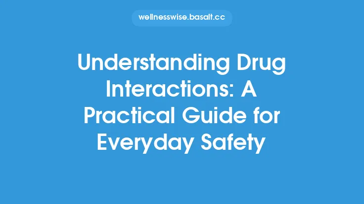 Understanding Drug Interactions: A Practical Guide for Everyday Safety Thumbnail