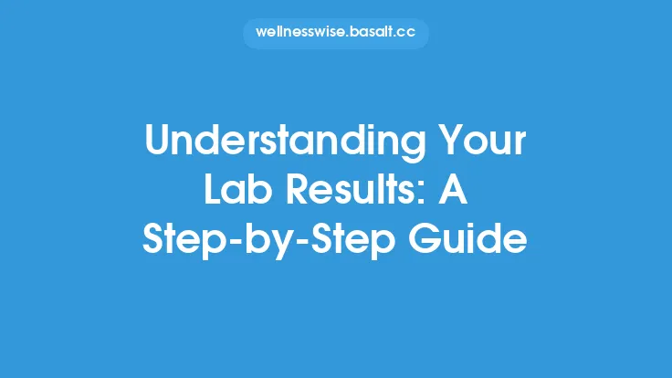 Understanding Your Lab Results: A Step‑by‑Step Guide Thumbnail